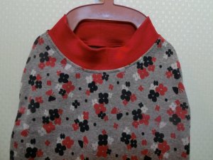 画像1: サイズ７０　ジャガードタンク