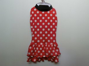 画像1: サイズ７５　maffonふりふりワンピ